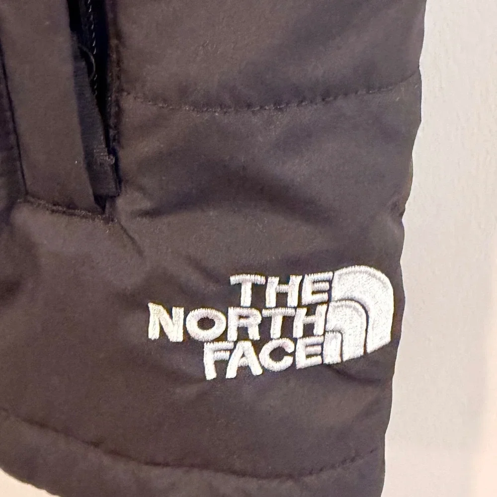 The North Face Black Insulated Puffer Vest Lightning Logo Men's Small S